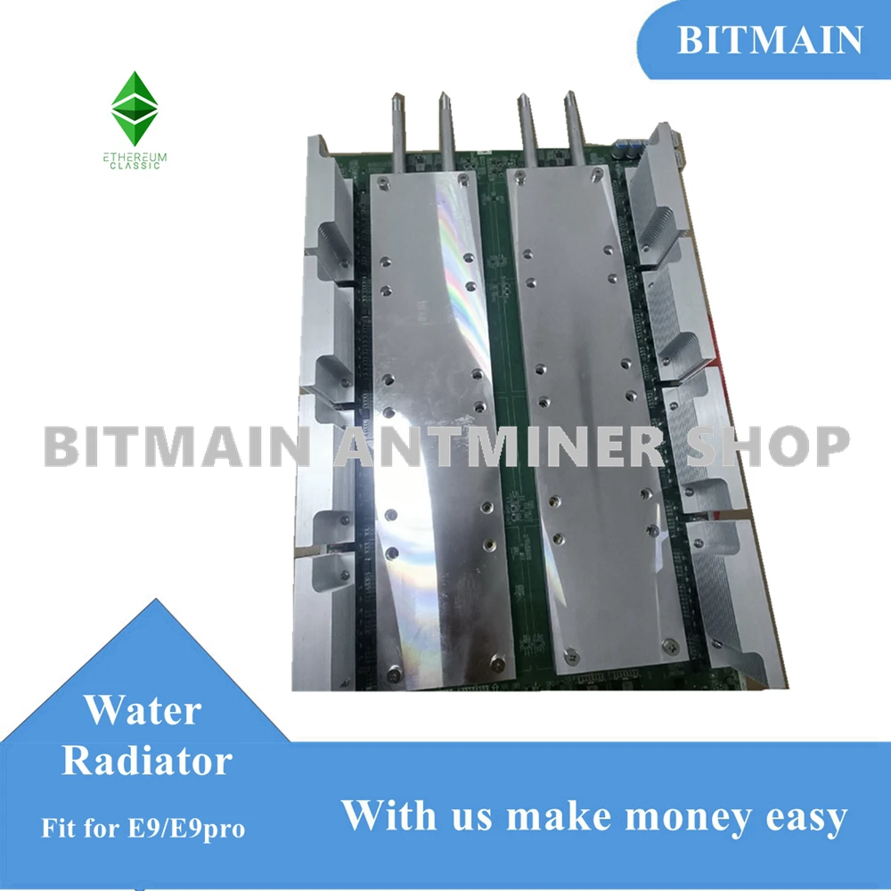 Antminer E9pro/E9 Water Cooling Kit Aluminum Water Cooling Plate Upgrade Hydro Cooling Kit