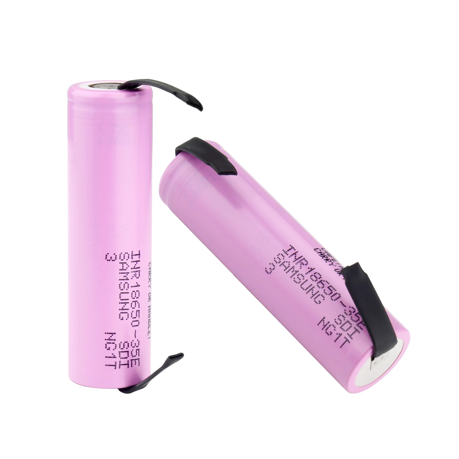 Batería recargable de litio INR18650 35E, 3,7 V, 3500mAh, 10A, alta potencia de descarga, 18650 baterías de hoja de níquel para soldadura