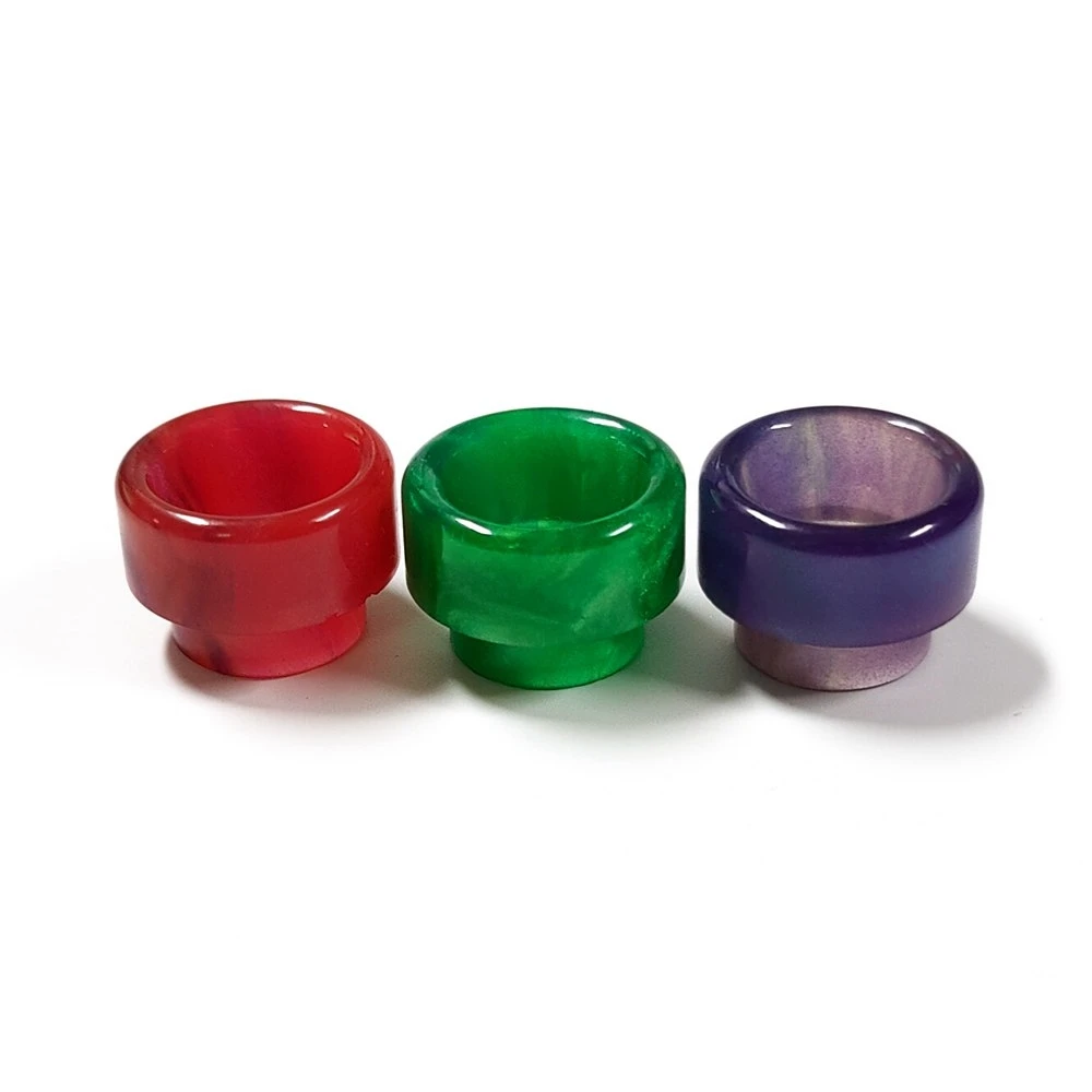 3PCS Hong 528 Drip Tips For Zeus X Mesh Dead Rabbit RTA RDA Tank Drip 810 Tips No Ring Wide Drop