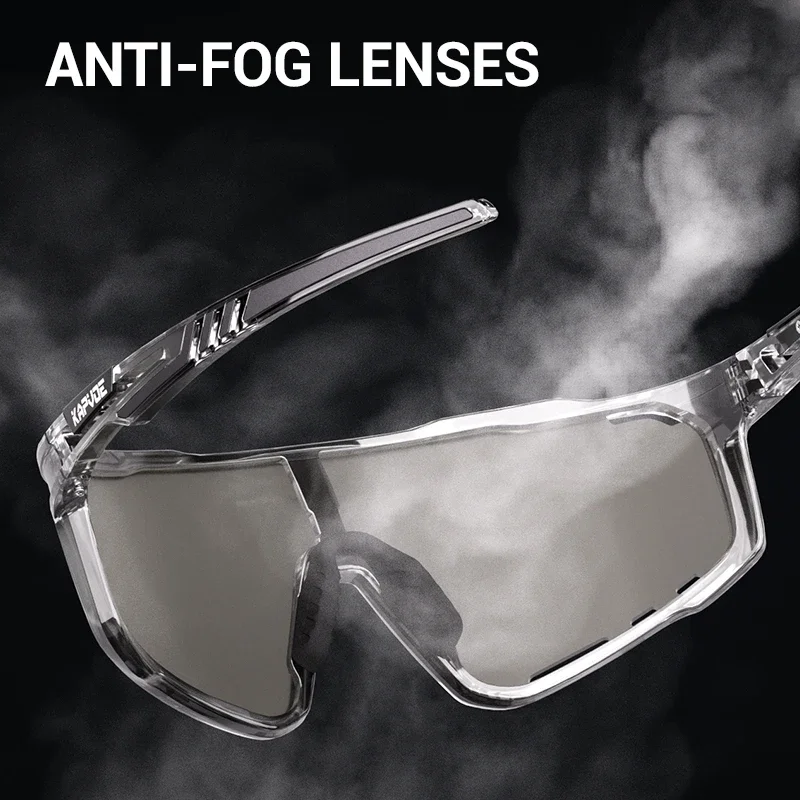 Kapvoe Anti-fog Photochromic Sunglasses Cycling Glasses Men Bike for Bicycle Women Sports Cycling Goggles MTB UV400 Protection - Image 3
