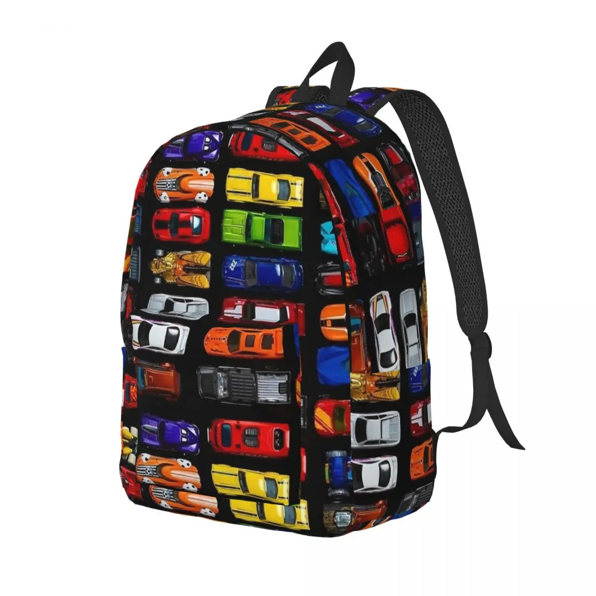 Cars Cartoon Backpack for Preschool Primary School Student Bookbag Boy Girl Kids Daypack Sports