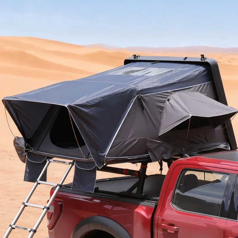 Roof tent rollover car outdoor quick opening car folding hardtop outdoor camping