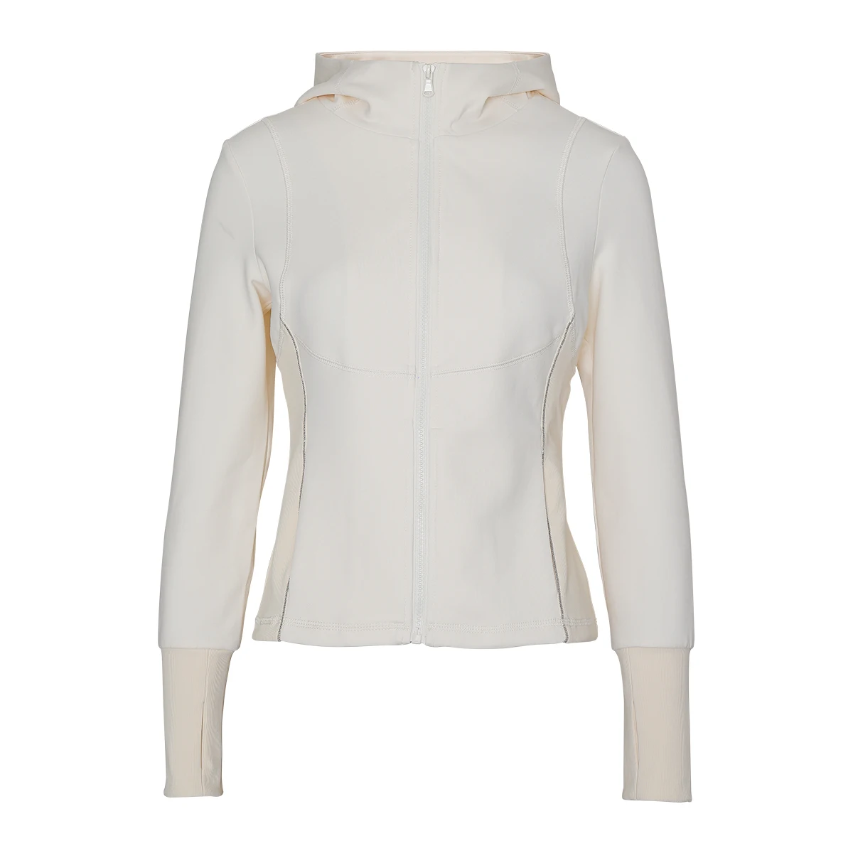 K2529L 80% long-staple cotton zipper hooded long sleeve sweatshirt jacket autumn and winter new high quality women\'s clothing