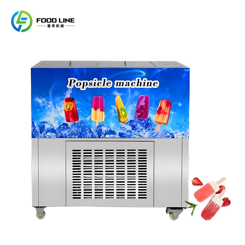 Easy Operation Stainless Steel Frozen Snack Equipment for Small Retail Businesses Ice Pop Machine