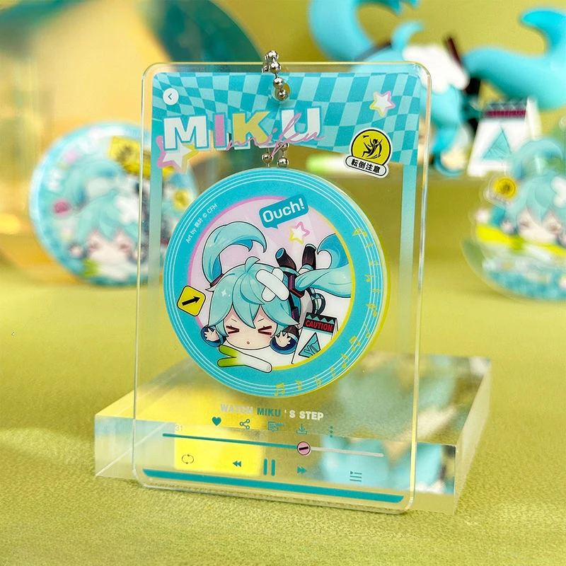 Hatsune Miku kito portachiavi periferiche Anime simpatico cartone animato zaino ciondolo collezione Kawaii merci regali di compleanno per gli amici