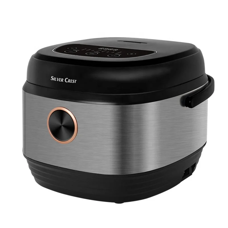 Factory Direct Sales New Type Portable Rice Cooker 5L Commercial Multi Functional Silver Crest Electric Rice Cooker with Steamer