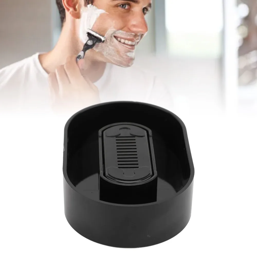 Water Saving Beard Trimmer Rinser Splashing Guard Manual Push Type Portable Shaving Cleaner Efficient Cleaning