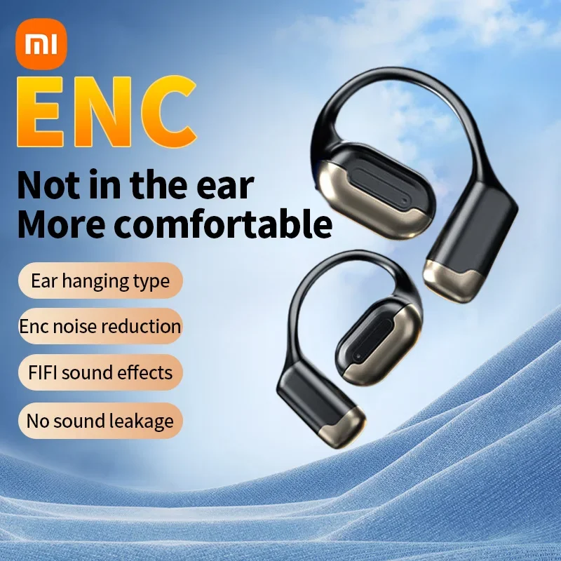 XIAOMI Bluetooth5.4 Wireless Earphone G118 TWS Air Conduction Headset Ear Hook Sport Touch Control ENC Noise Reduction Headphone