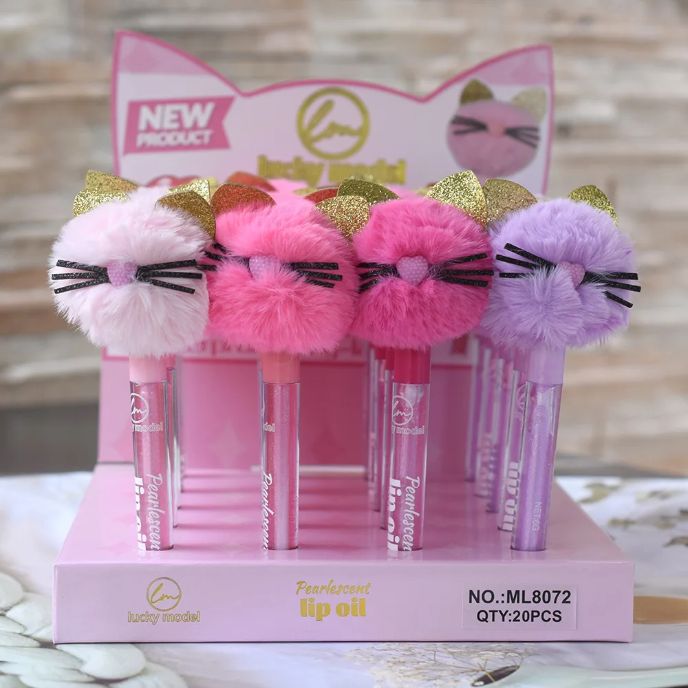 

LUCKY MODEL Cat pearlescent color-changing lip gloss moisturizing improving complexion easy to color long-lasting SHINY LIP OIL