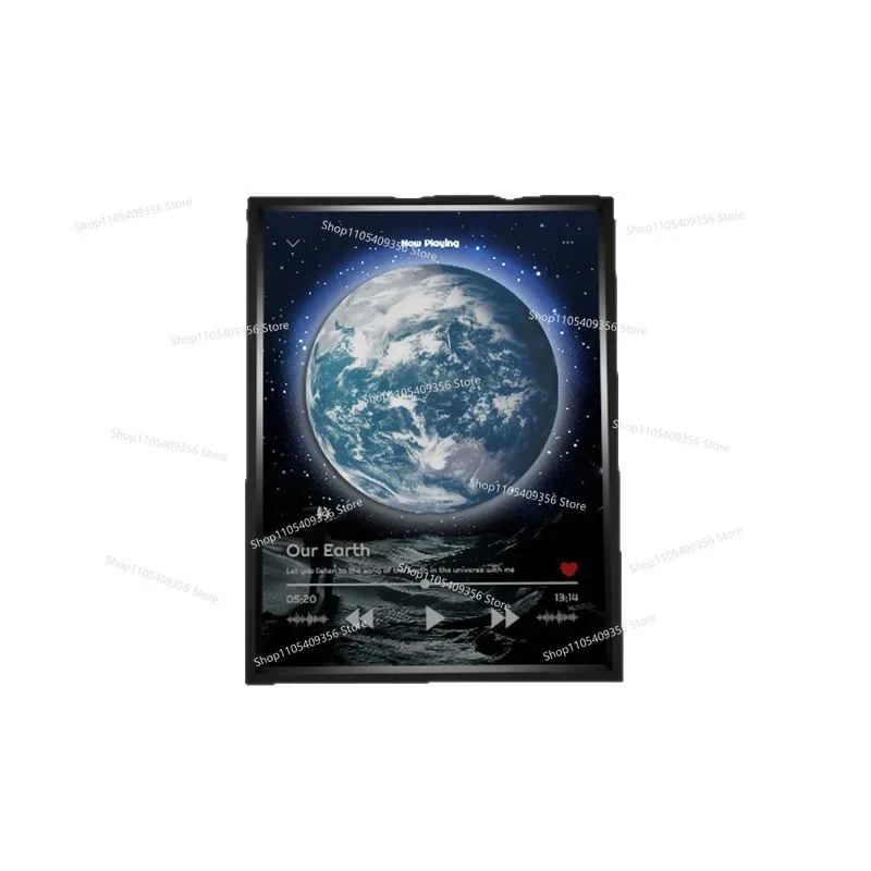 For The New Turntable Audio Painting Modern Simple Aluminum Alloy Living Room Entrance Home Atmosphere Advanced