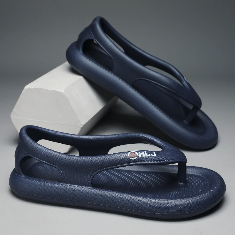 Summer New Men's Shoes, Fashionable and Versatile, Casual Sports, Indoor and Outdoor Beach Flip-Flops