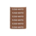 6 PACK 5.56 BROWN