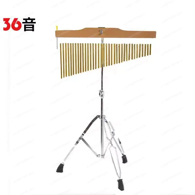 

Percussion Music 36 Non-Bar Wind Chimes Gold Anodized Aluminum Alloy