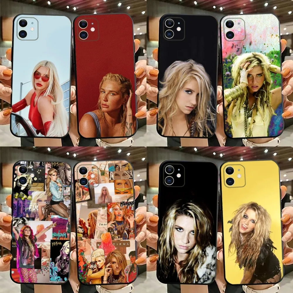 

Singer Kesha JOYRIDE Phone Case For iPhone 15,14,13,12,11,Plus,Pro Max,XS,X,XR,SE,Mini,8,7 Soft Silicone Black Cover