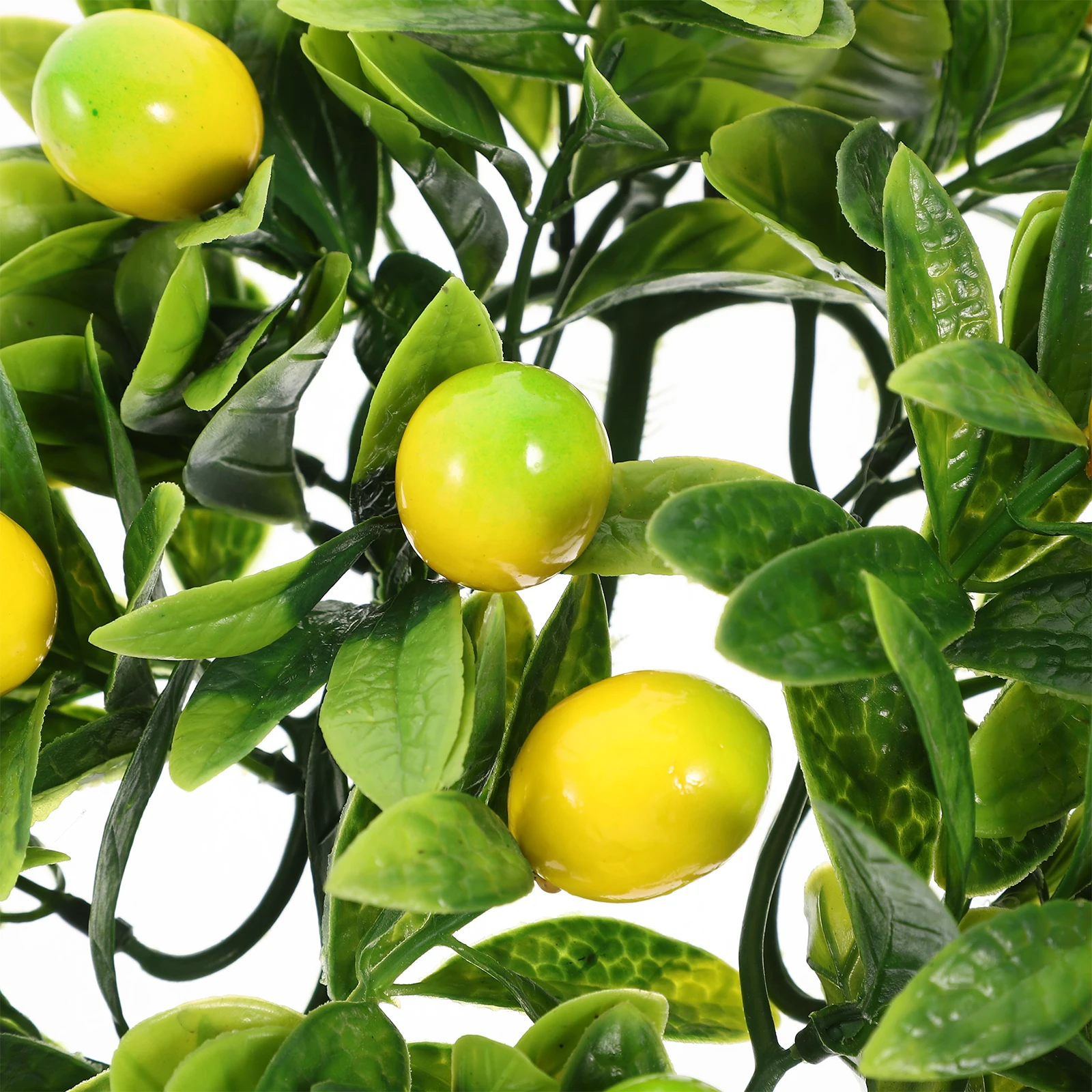 

Artificial Hanging Fruit Vine Realistic Fake Green Leaf Swag for Window Wall Door Balcony Office Shop Wedding Decor Simulation