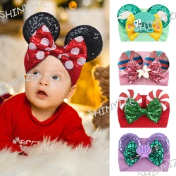 Trendy Disney Mouse Ears Headband Kid Girls Festival Sequin 5