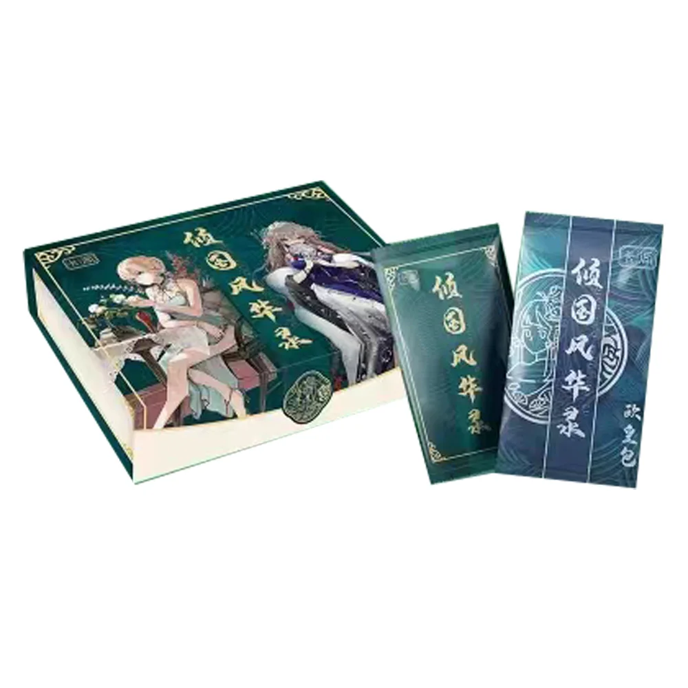 New Goddesses Story Cards Anime Girl Feast Booster Box Game Card Kids Table Toys Family Birthday Gift