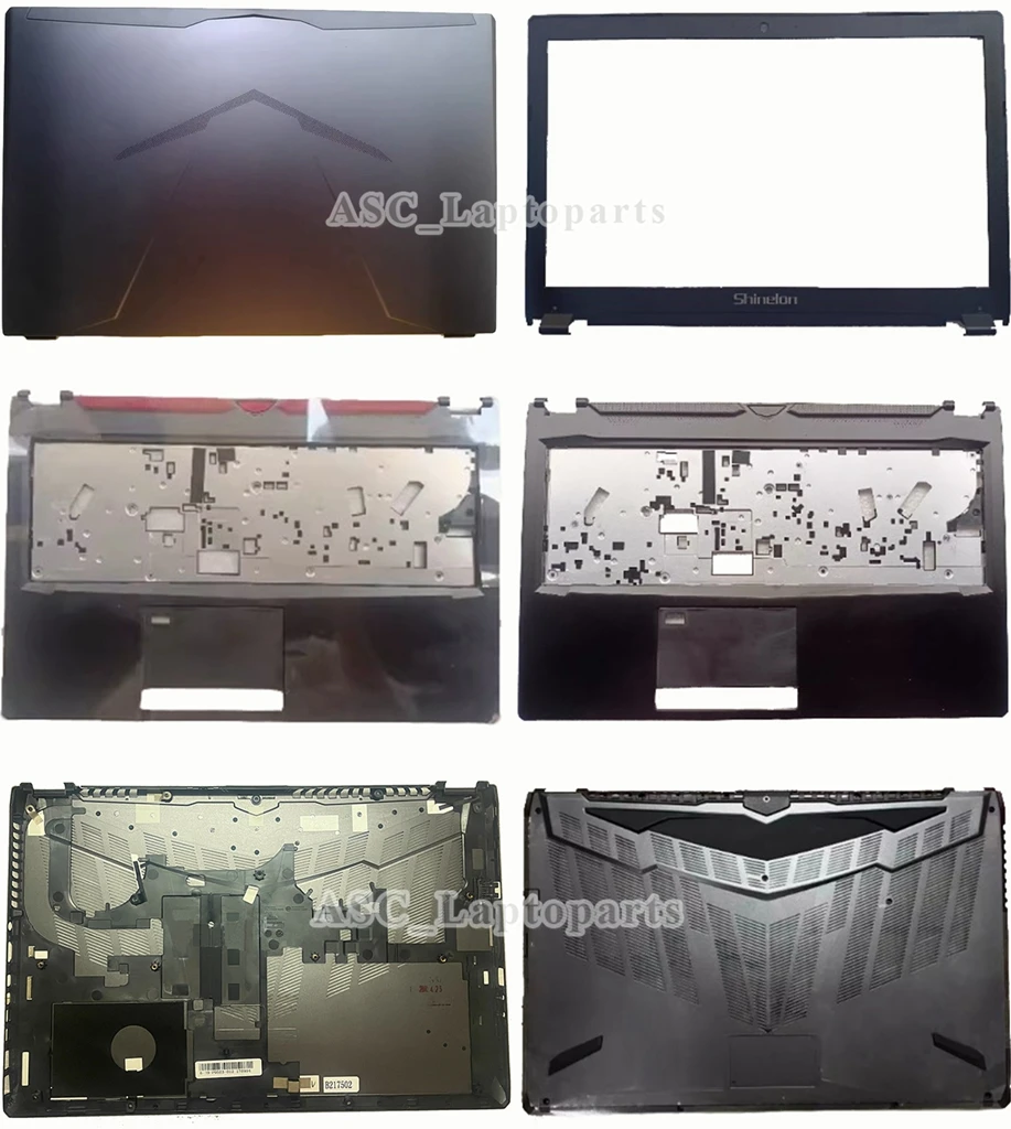 

Новинка для CLEVO P950 P950HP P950HR P950HP6 Z7-KP5D2 KP7D3 T96 T96E T97 T97E ЗАДНЯЯ крышка + рамка + упор для рук + нижняя часть корпуса, ЧЕРНАЯ