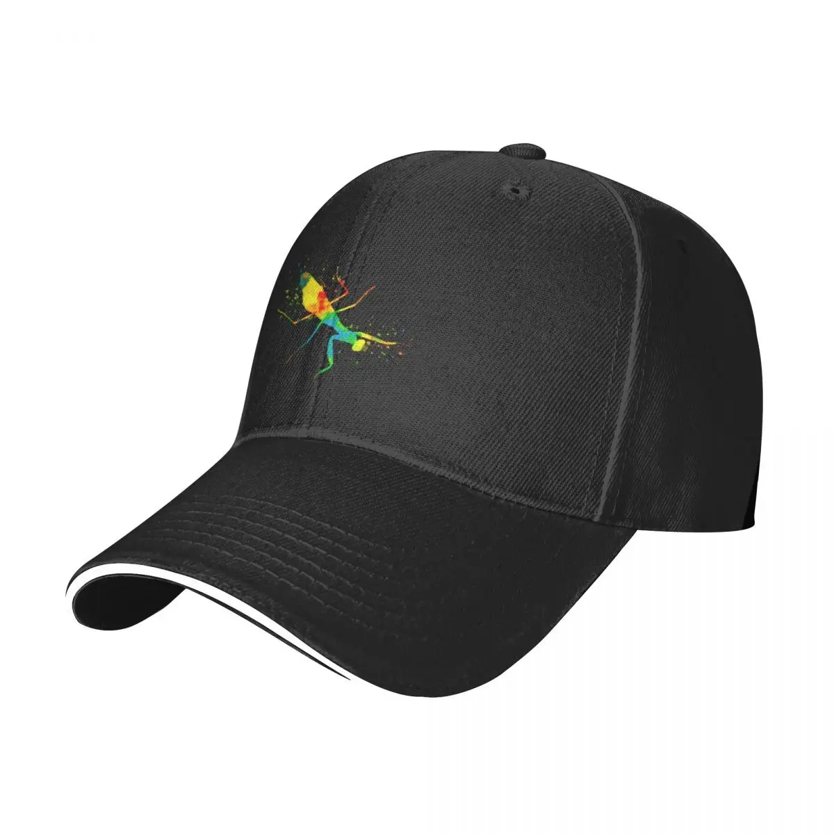 Mantis colorful watercolors insect bugs Baseball Cap Anime Hat foam party Hat Rave Women's Hats For The Sun Men's