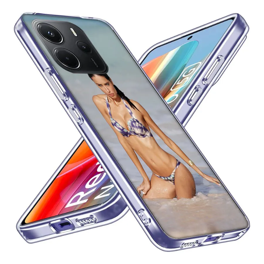 أدريانا ليما جراب هاتف ل Redmi نوت 14S 12S 14 13 برو زائد 5G 12 11 10 11T 11E برو 11S 10S غطاء بولي يوريثان كابا لينة قذيفة