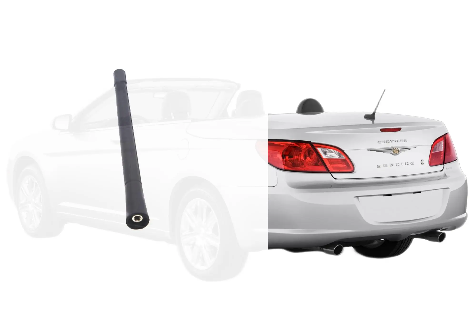 

7inch Durable and Stylish rubber car Antenna （Aerial） for Chrysler Sebring 1995-2010 - Easy Install