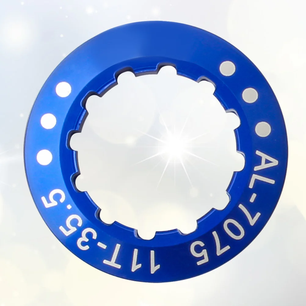 

Bicycle Flywheel Cover 7075 Aluminum Alloy Replacement For Mountain Road Folding Bike Locking Ring Flywheel Ring Lock