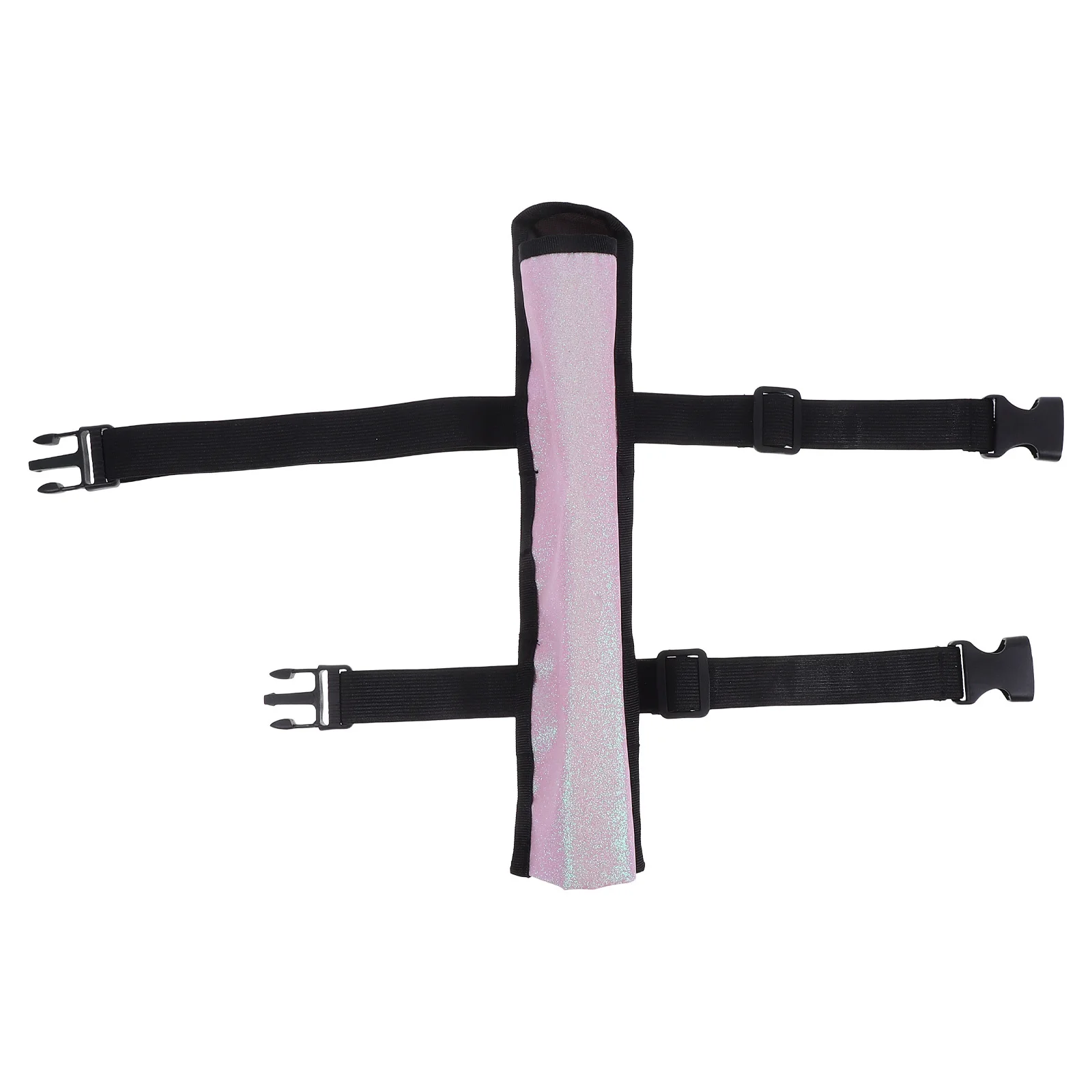 Leg Strap Fan Pouch Adjustable Canvas Bag for Folding Hand Fan Kung Fu Tai Chi Festival Dance Performance Rave Gear
