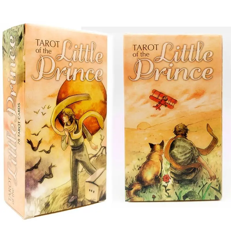 Tarot Of The Little Prince English Tarot Cards Fate Divination Playing Card Portable Party Board Game