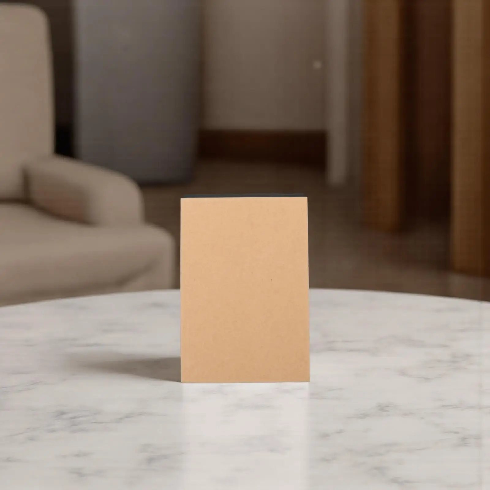 Thick Blank Notebook Kraft Paper Sketchbook for Drawing Painting Journaling Unlined Art Journal Notebook for Students Artists