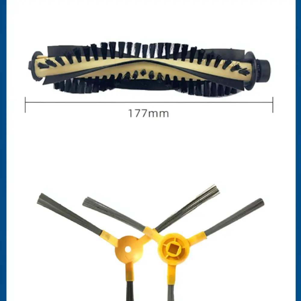 For Neatsvor X500 S6 M1 Robot Vacuum Parts Replacement Roller Brush Side Brushes Hepa Filters Mop Pads Accessories