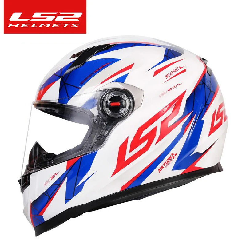 

Capacete LS2 Full Face Motorcycle Helmet ls2 ff358 motocross racing helmets ECE Certification casco moto casque