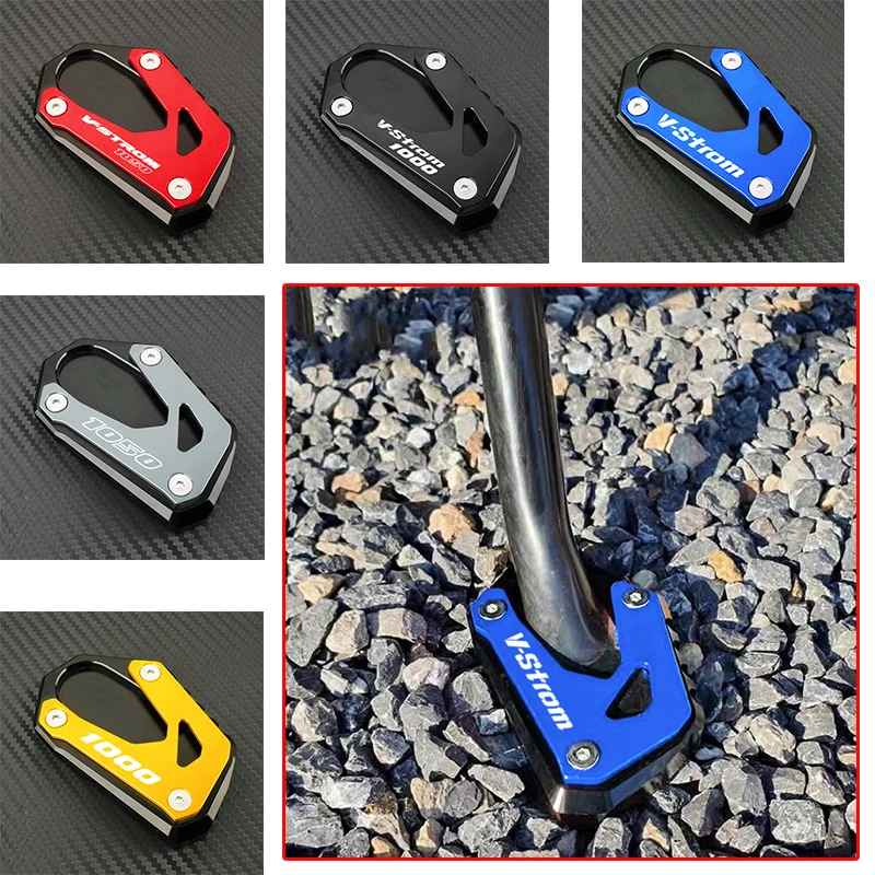 

Для SUZUKI VSTROM VSTROM 1050 1000 Vstrom1000XT DL 1000 2014-2022 аксессуары для мотоцикла, боковая подставка, подставка, удлинительная пластина