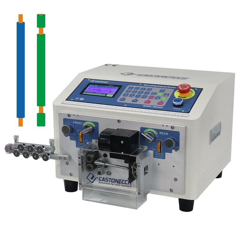 

Automatic Harness Wire Cutting Stripping Machine EW-02A+ 0.1-6sqmm Cable Stripper Wire Stripping Machine