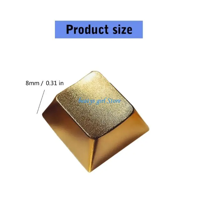 C7AB 15PIECES Zinc Alloy keycap مجموعة لوحات مفاتيح ميكانيكية ، تخطيط المفاتيح