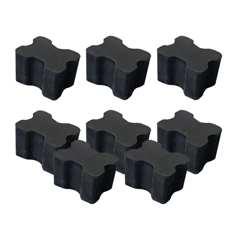 Rubber Coil Spring Spacers Spacer Boosters Small Boosters 4/6/8Pcs Front Rear Lift Spring Spacers Car Accessory