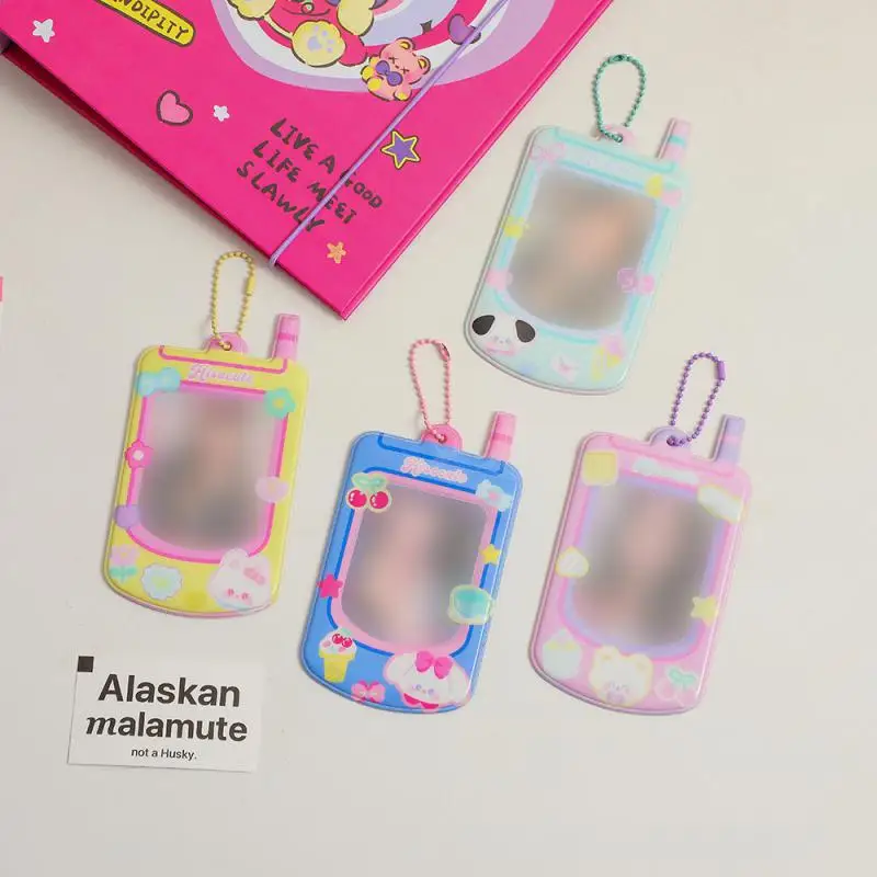 휴대폰 모양 4 가지 옵션 절묘한 비고, 휴대용 내구성 사진 앨범, PVC, 귀엽고 독특한 멋진 선물 아이디어, 1 개, 2 개