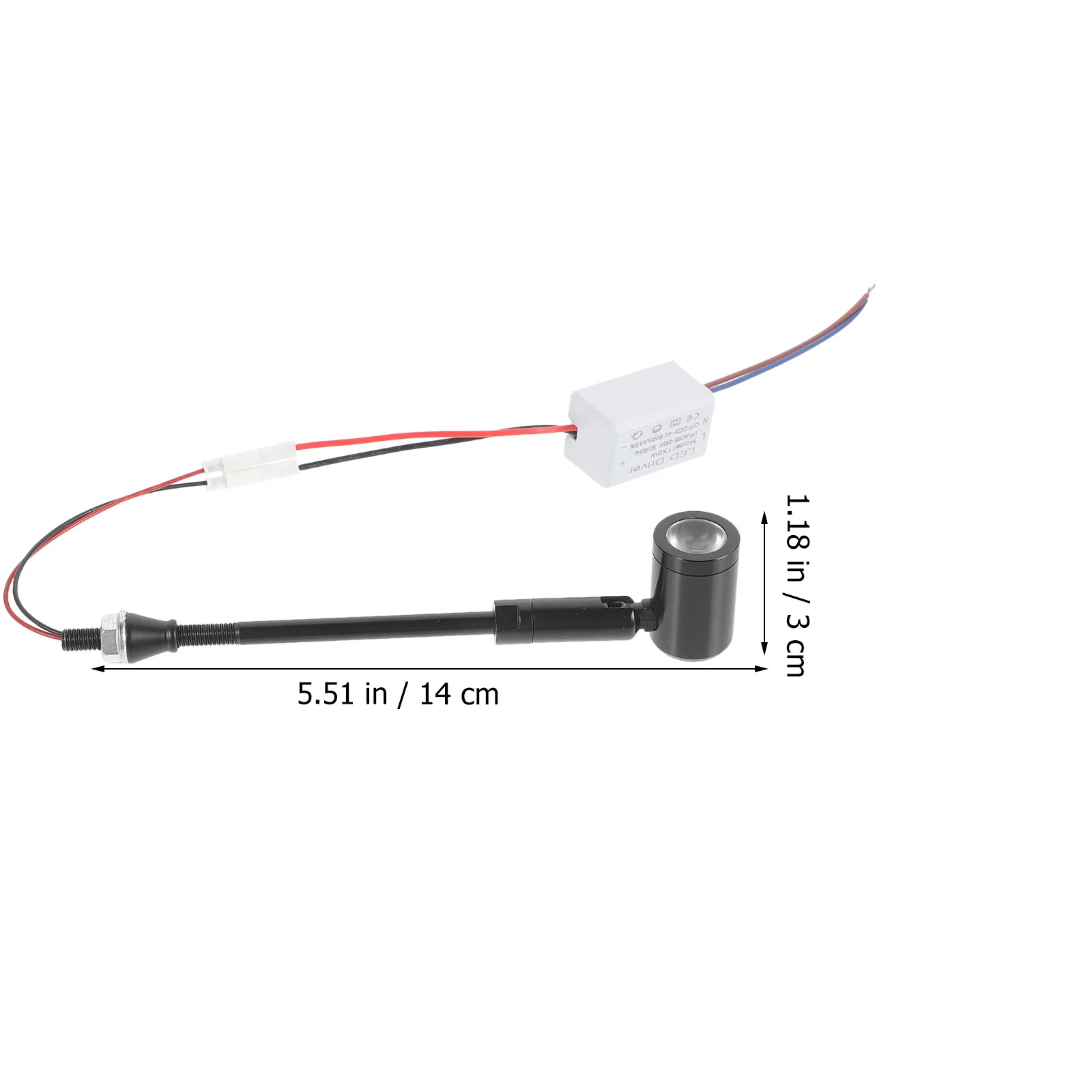 Piccolo faretto a LED regolabile per vetrina per gioielli Decorazioni per interni Mini faretti Illuminazione domestica
