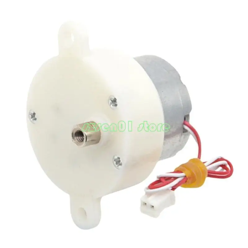 G32A Small 300 Gear Motor 6V سرعة بطيئة 32 مم مربعات التروس محرك تقليل التروس من أجل DIY مرحلة ضوء لعبة طراز سهل الاستخدام #2