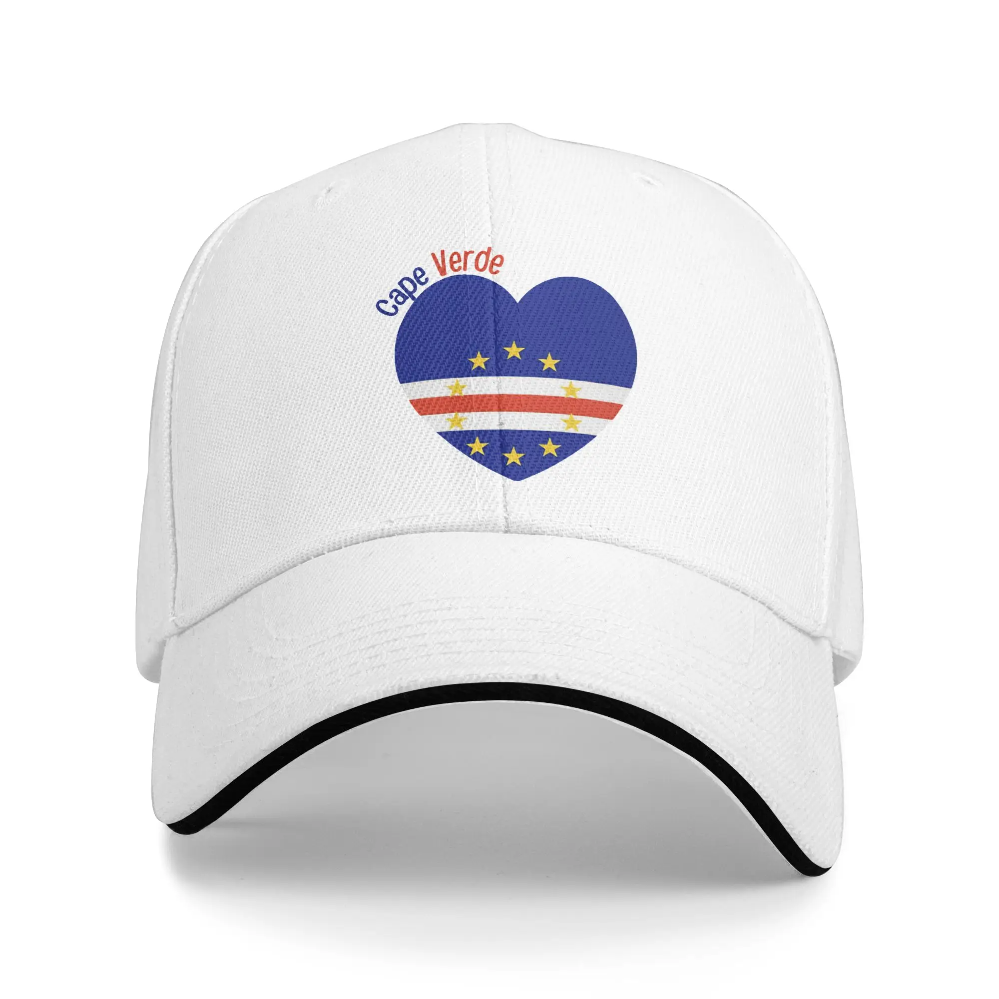 Cape Verde Flag Cabo Verde Flag Vinyl Decal Cape Verde Flag Water Bottle Decal Cape Verdean Sun Baseball Cap Summer Trucker Hat
