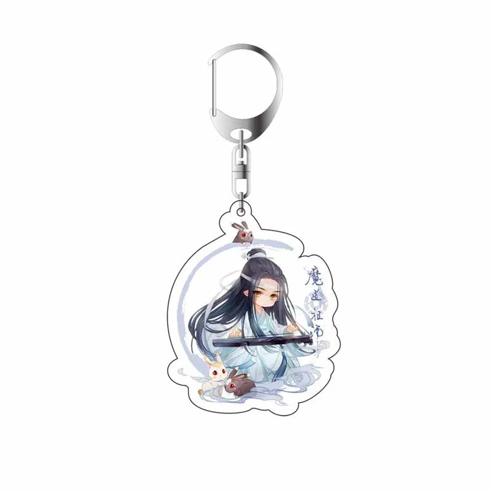 

Creative Bag Pendant Car Interior Accessories Grandmaster of Demonic Acrylic Key Rings Keychain Key Ring Holder Mo Dao Zu Shi