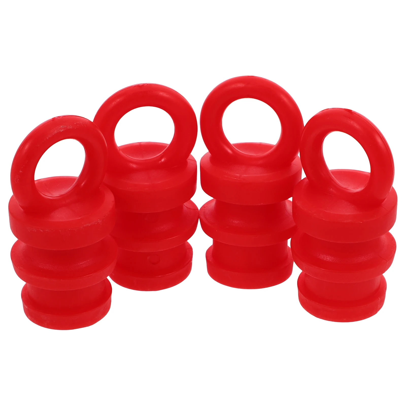 

4pcs Warning Column Caps Outdoor Caps Guardrail Cover External Cap Railing Post Accessories Warning Post Accessory