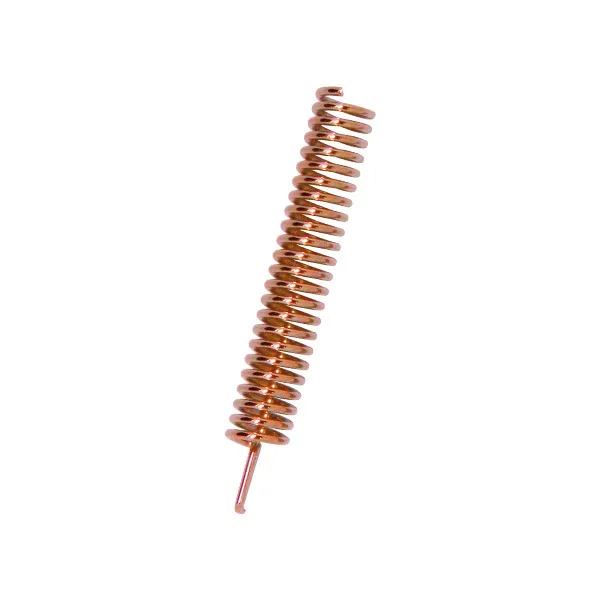 50pcs/lot SW433-TH32 433MHz high performance 32mm copper Spring Antenna