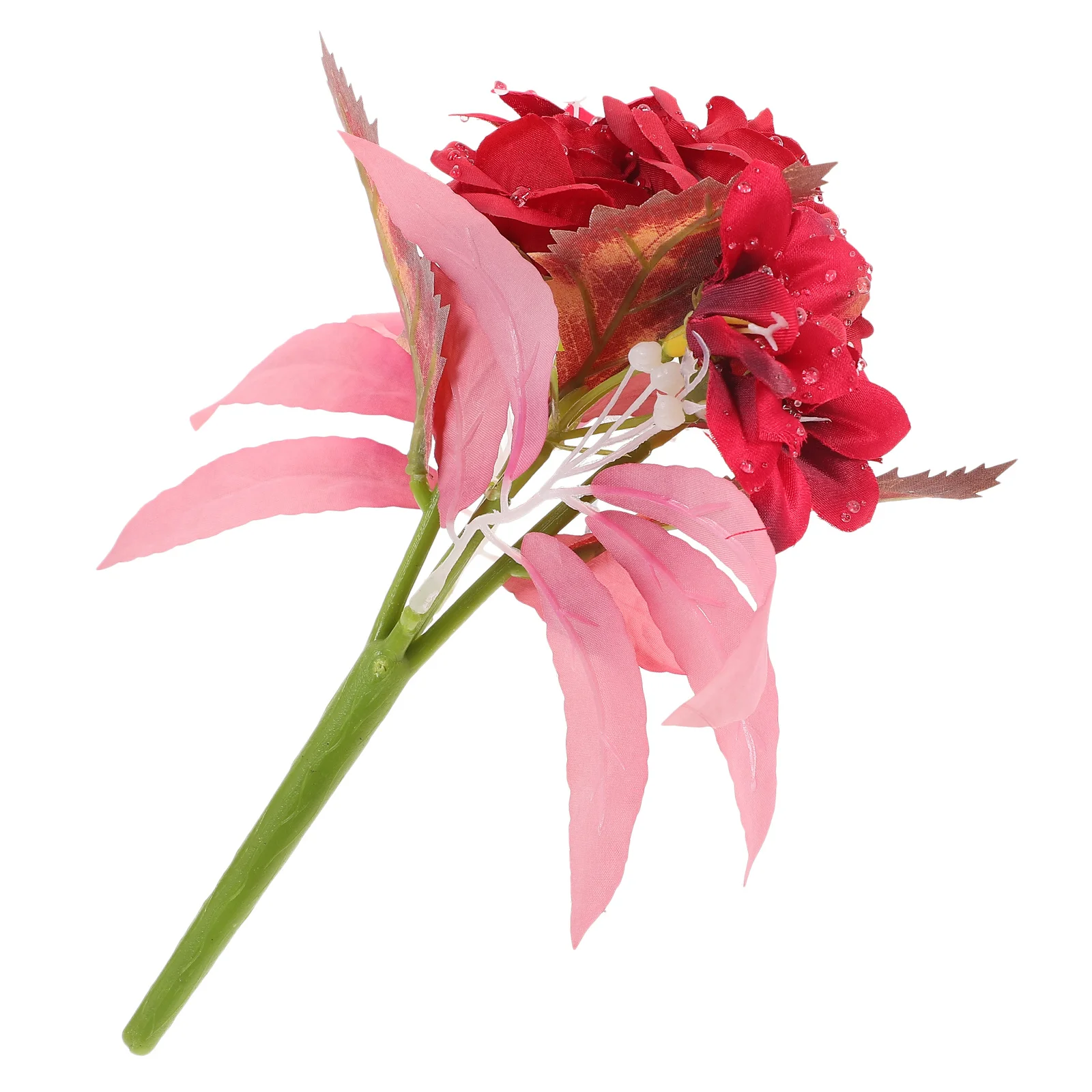 

Artificial Bouquet Plastic Lifelike Imitation Fake Bouquet Ornament Suitable for Wedding Home Office Table Vase Decoration