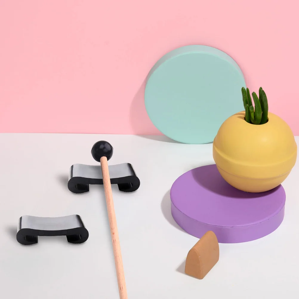 

3 Pcs Drum Stick Bracket Set Working Mallet for Steel Tongue Accessories Mallets