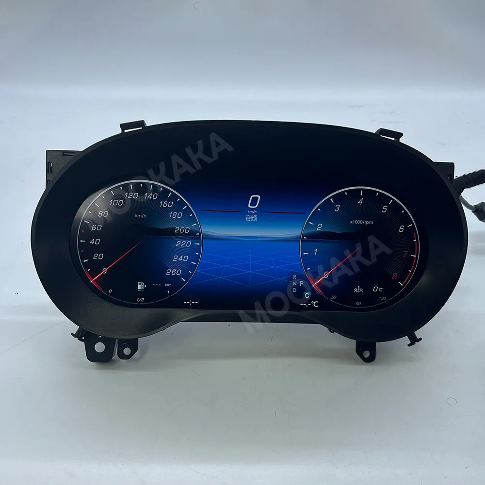 LCD Digital Cluster For Mercedes Benz GLA A Class 2013-2017 Virtual Cockpit Car Instrument Dashboard Speedometer Carplay Linux