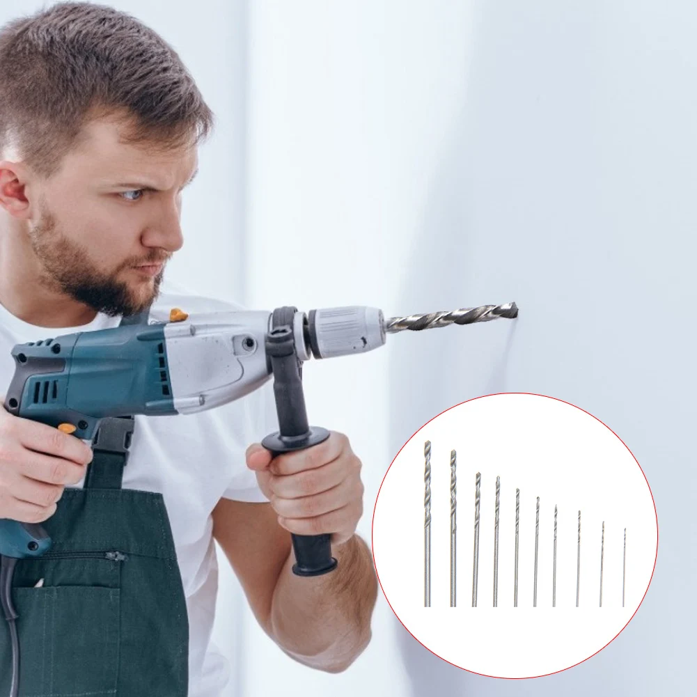 25 قطعة HSS مايكرو تويست مجموعة لقمة مثقاب عالية السرعة الصلب لقمة ثقب 0.5 مللي متر ~ 3 مللي متر مستقيم عرقوب ل دريمل أداة دوارة أدوات المجوهرات