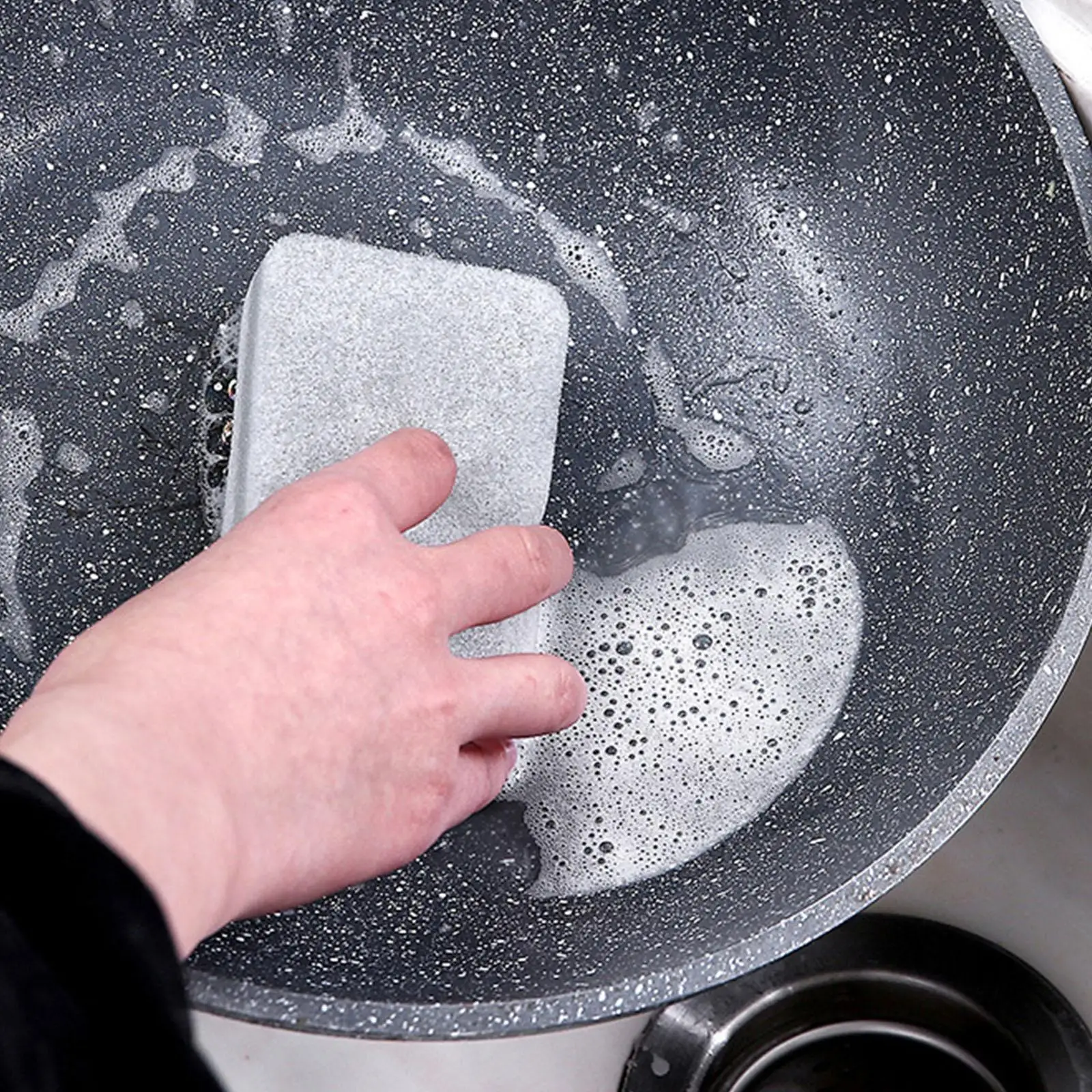 

Cleaning Sponge Block Sponge Block Compression Dishwashing Dishcloth Kitchen Scouring Supplies Cloth Sponge D9v4