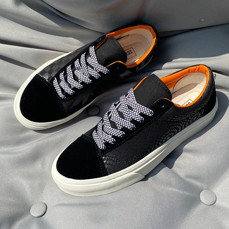 

Черные низкие туфли-мандаринка с уткой, мужские и женские универсальные повседневные туфли очень большого размера