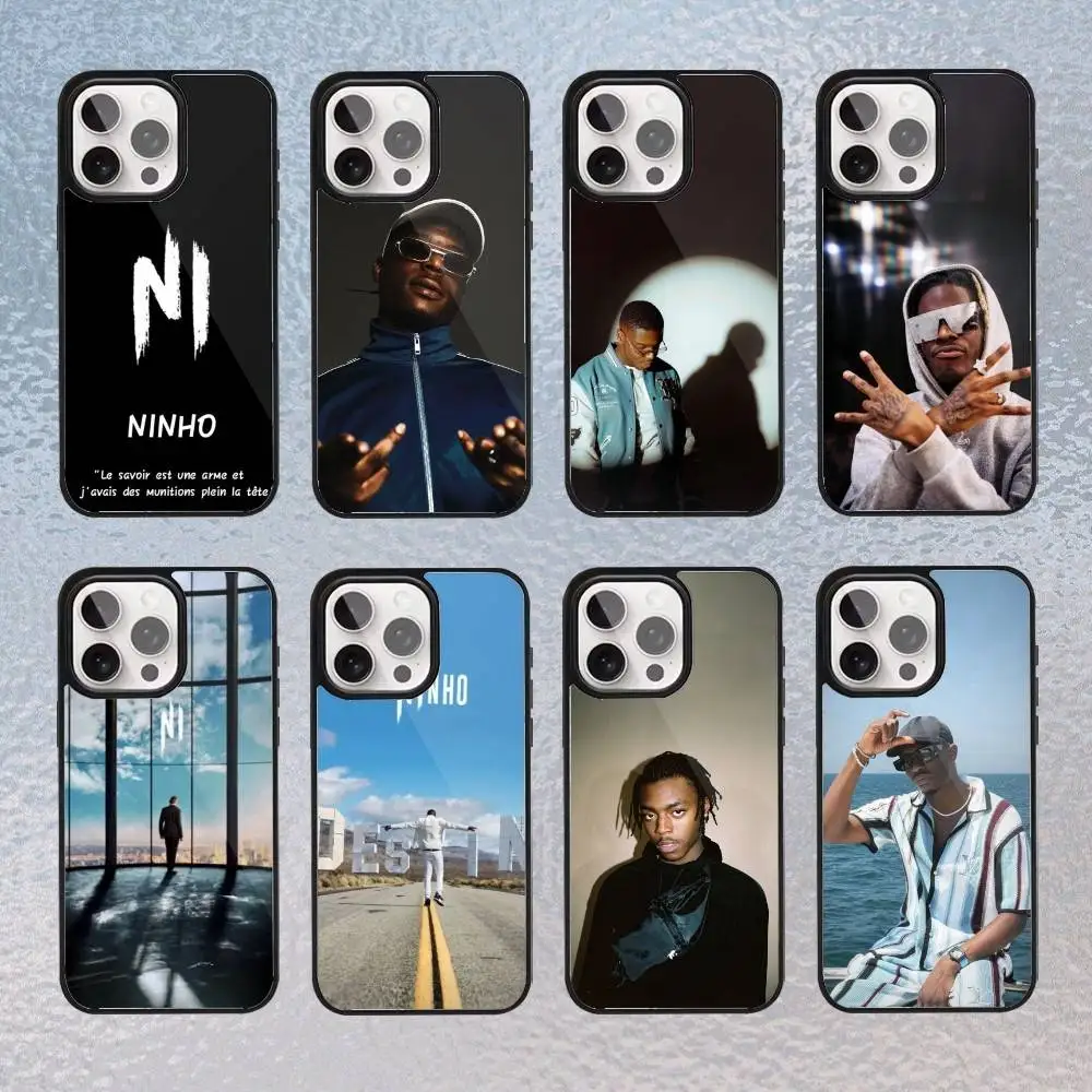 

Rapper N-Ninho NI Phone Case for iPhone 17,16,15,14,13,12,11 Plus,Pro Max Magnetic Wireless Charging Cover