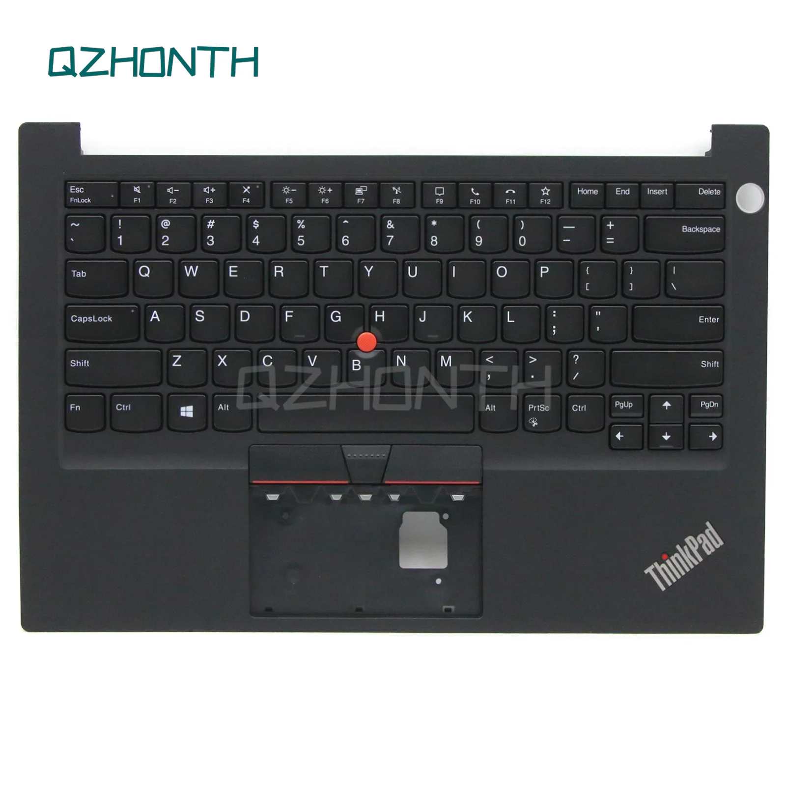 

New Palmrest Upper Case with US Keyboard (Non-Backlit) For Lenovo Thinkpad E14 Gen 2